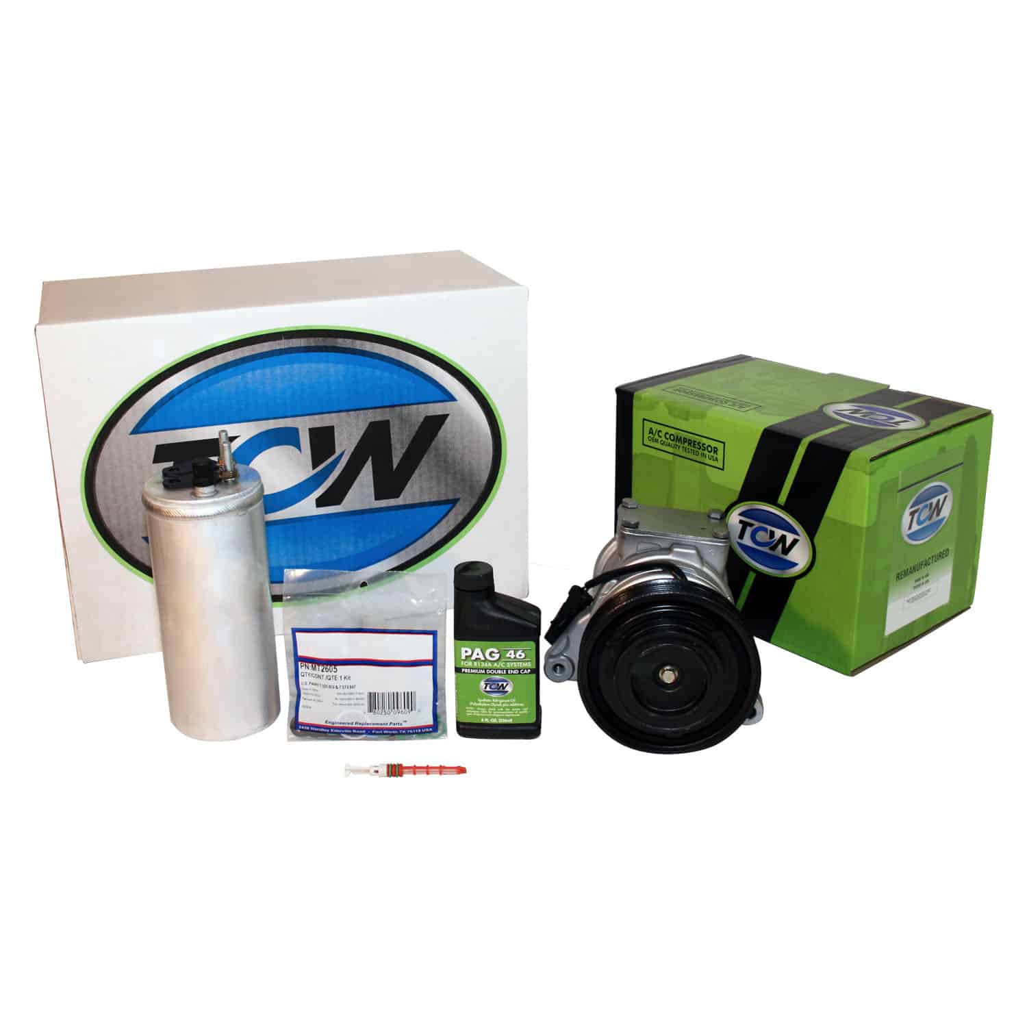 TCW Vehicle A/C Kit K1000212R Remanufactured