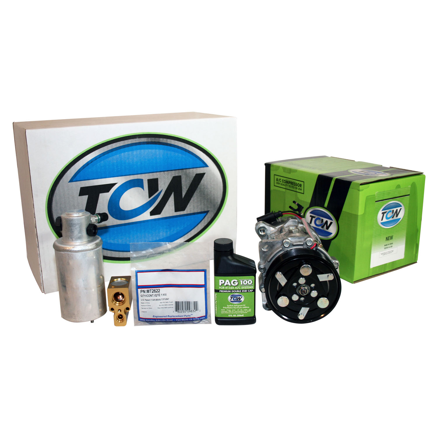 TCW Vehicle A/C Kit K1000276N New Product Image field_60b6a13a6e67c