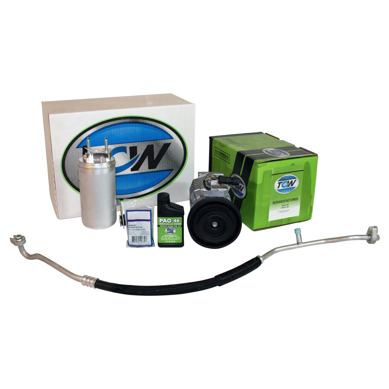 TCW Vehicle A/C Kit K1000317R Remanufactured