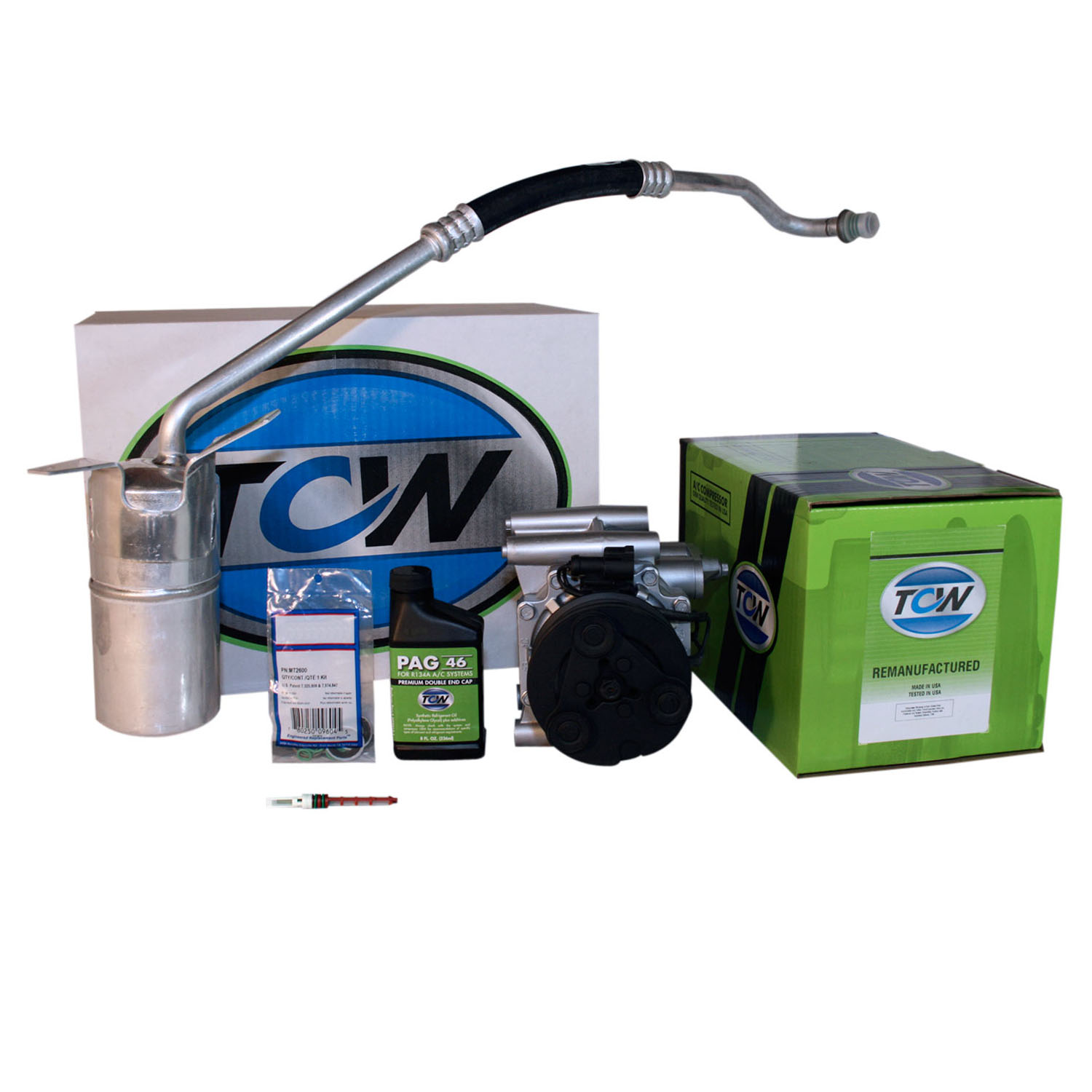 TCW Vehicle A/C Kit K1000322R Remanufactured