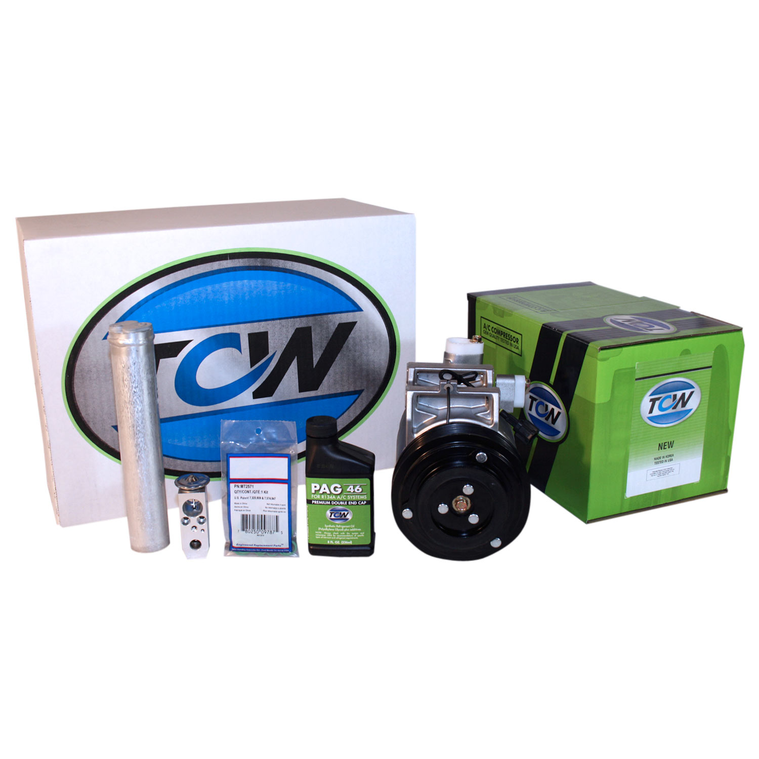 TCW Vehicle A/C Kit K1000343N New