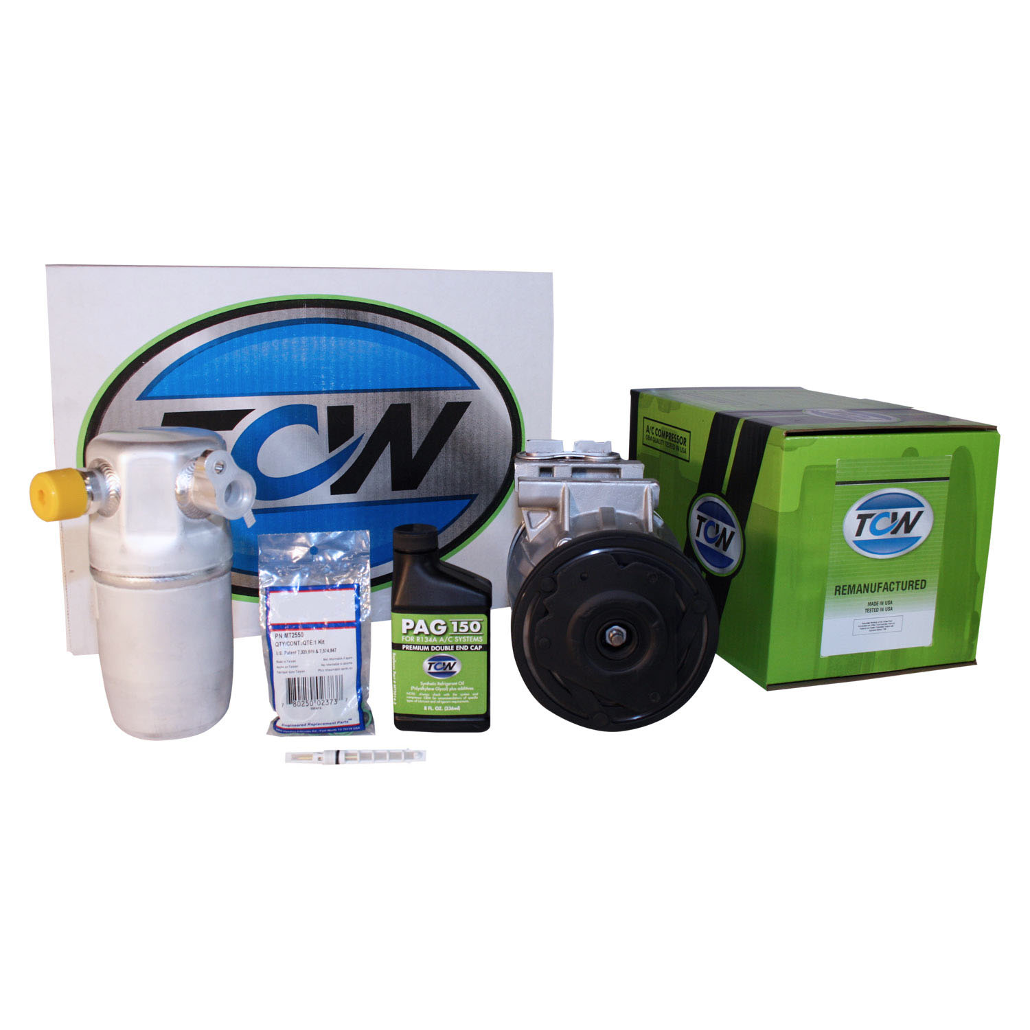 TCW Vehicle A/C Kit K1000346R Remanufactured