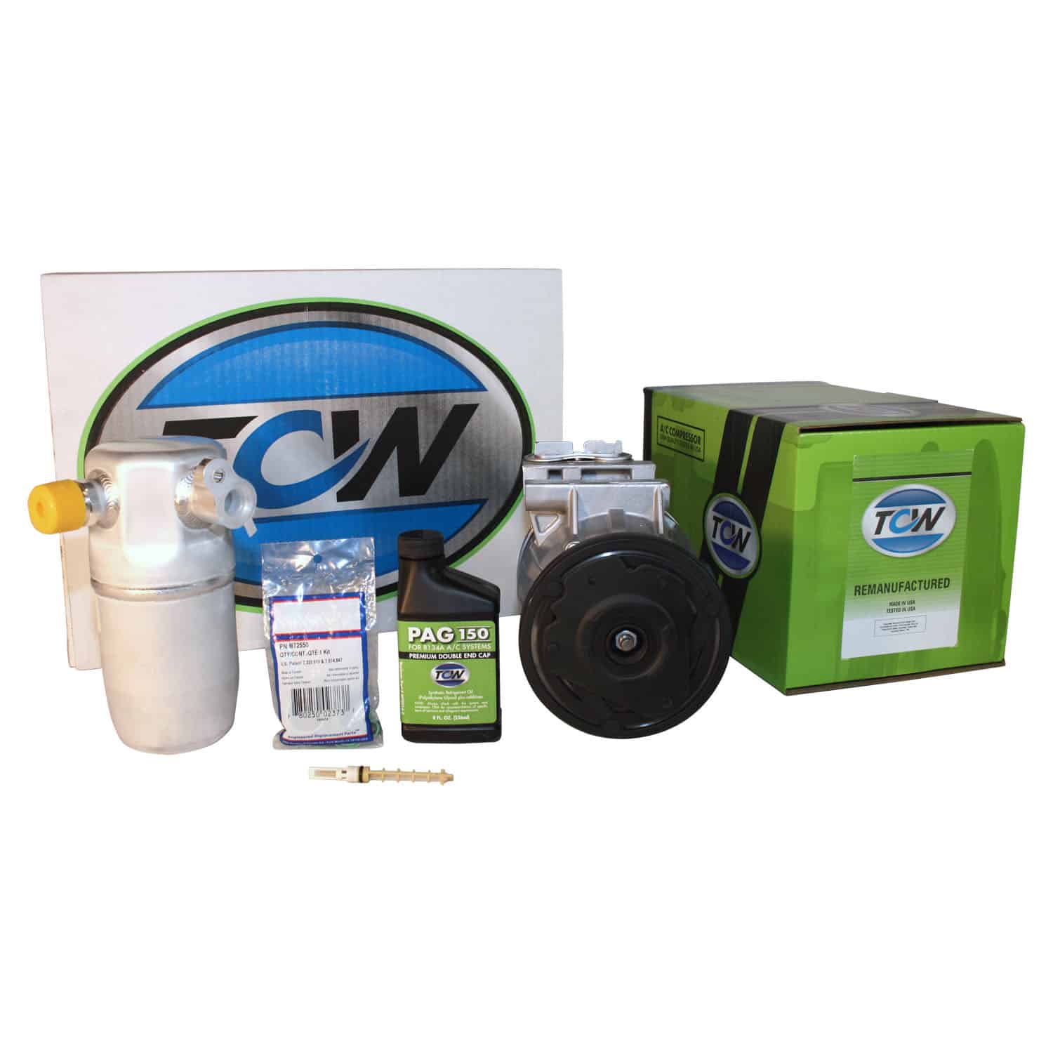 TCW Vehicle A/C Kit K1000350R Remanufactured