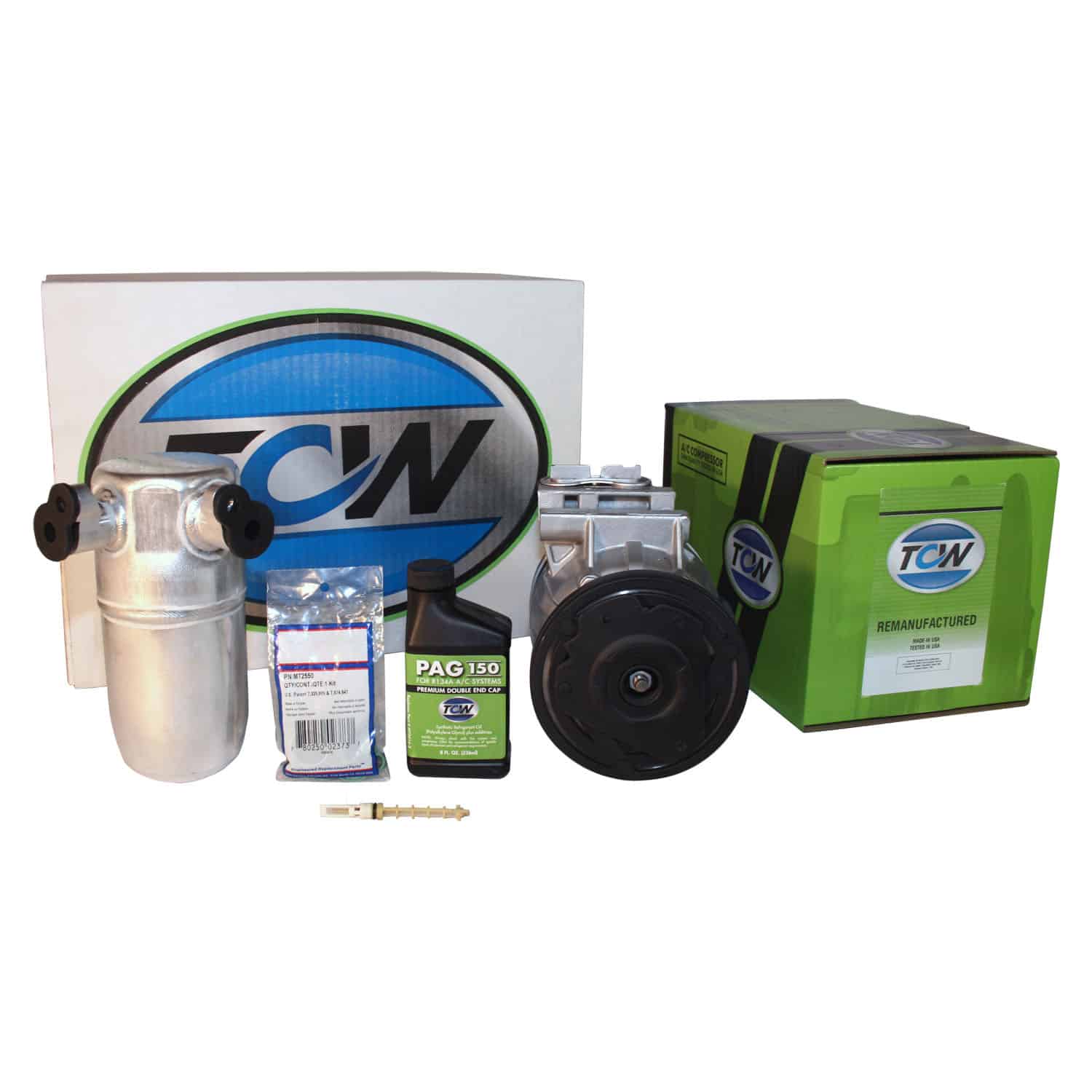 TCW Vehicle A/C Kit K1000351R Remanufactured