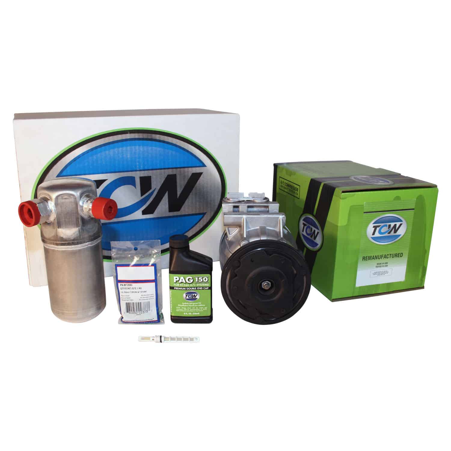 TCW Vehicle A/C Kit K1000352R Remanufactured