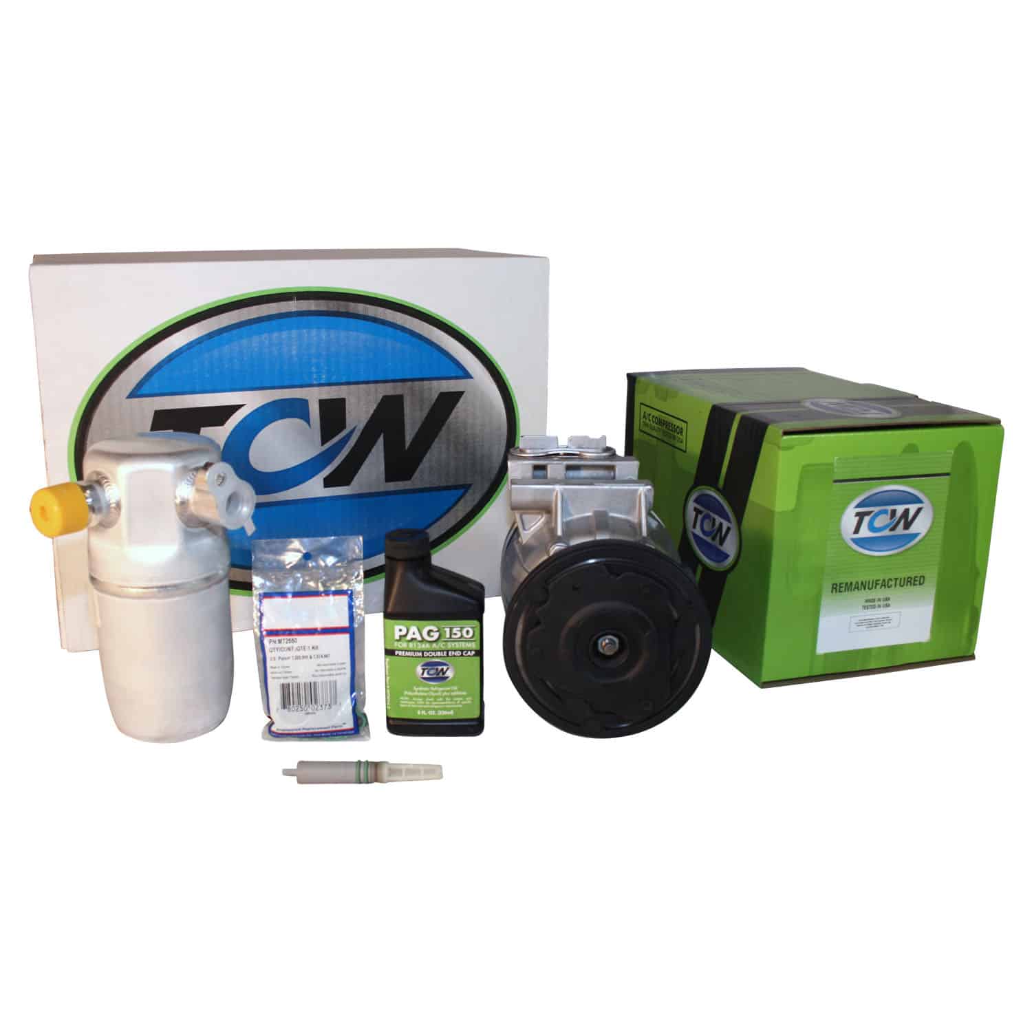 TCW Vehicle A/C Kit K1000353R Remanufactured