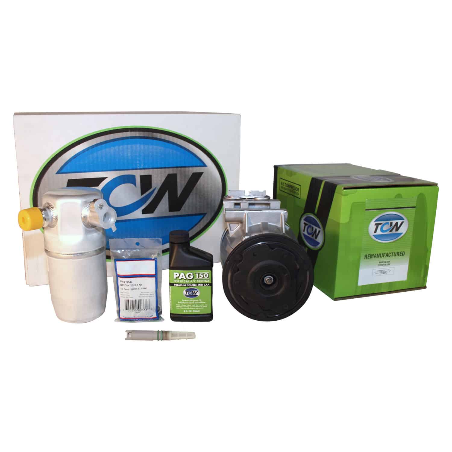 TCW Vehicle A/C Kit K1000357R Remanufactured