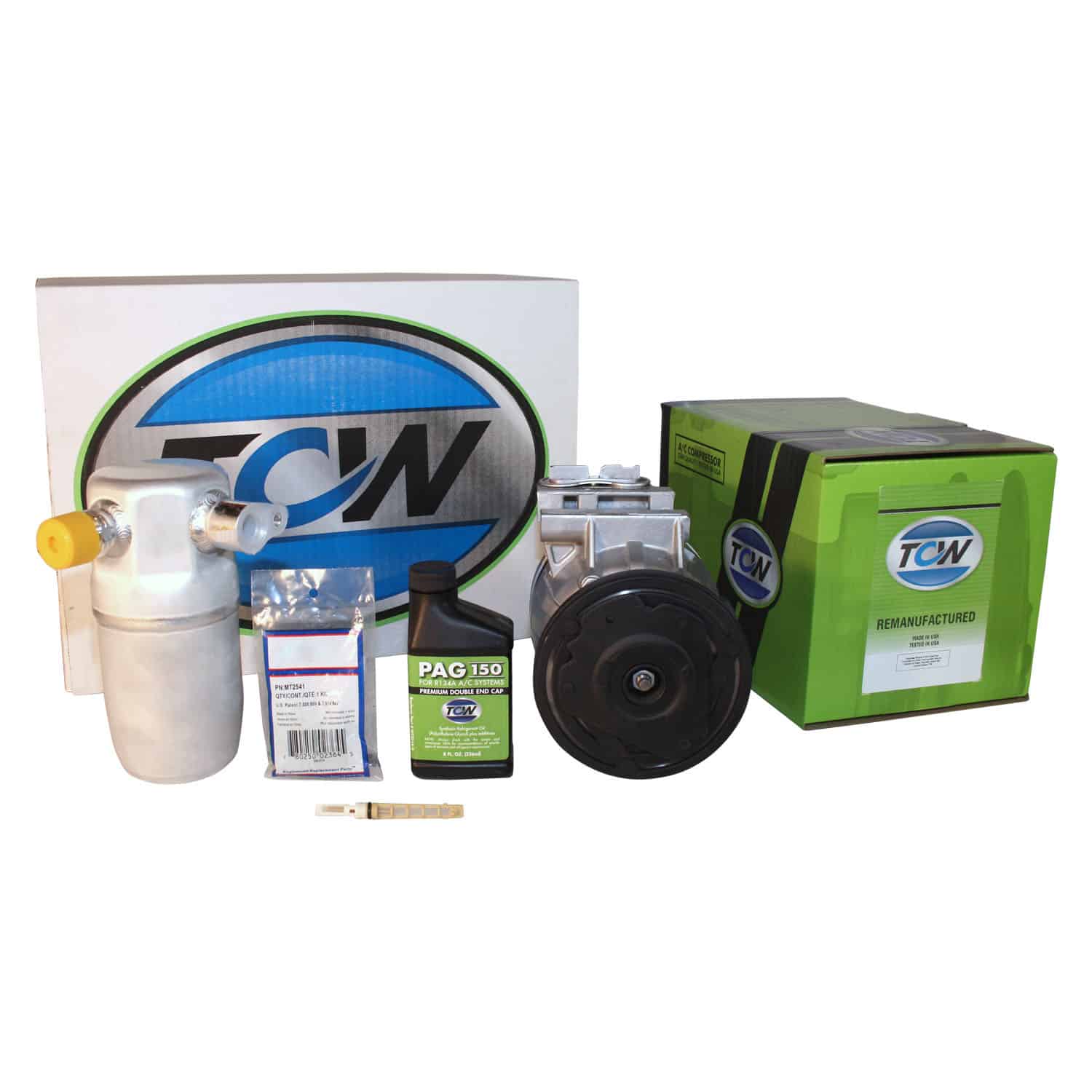 TCW Vehicle A/C Kit K1000358R Remanufactured