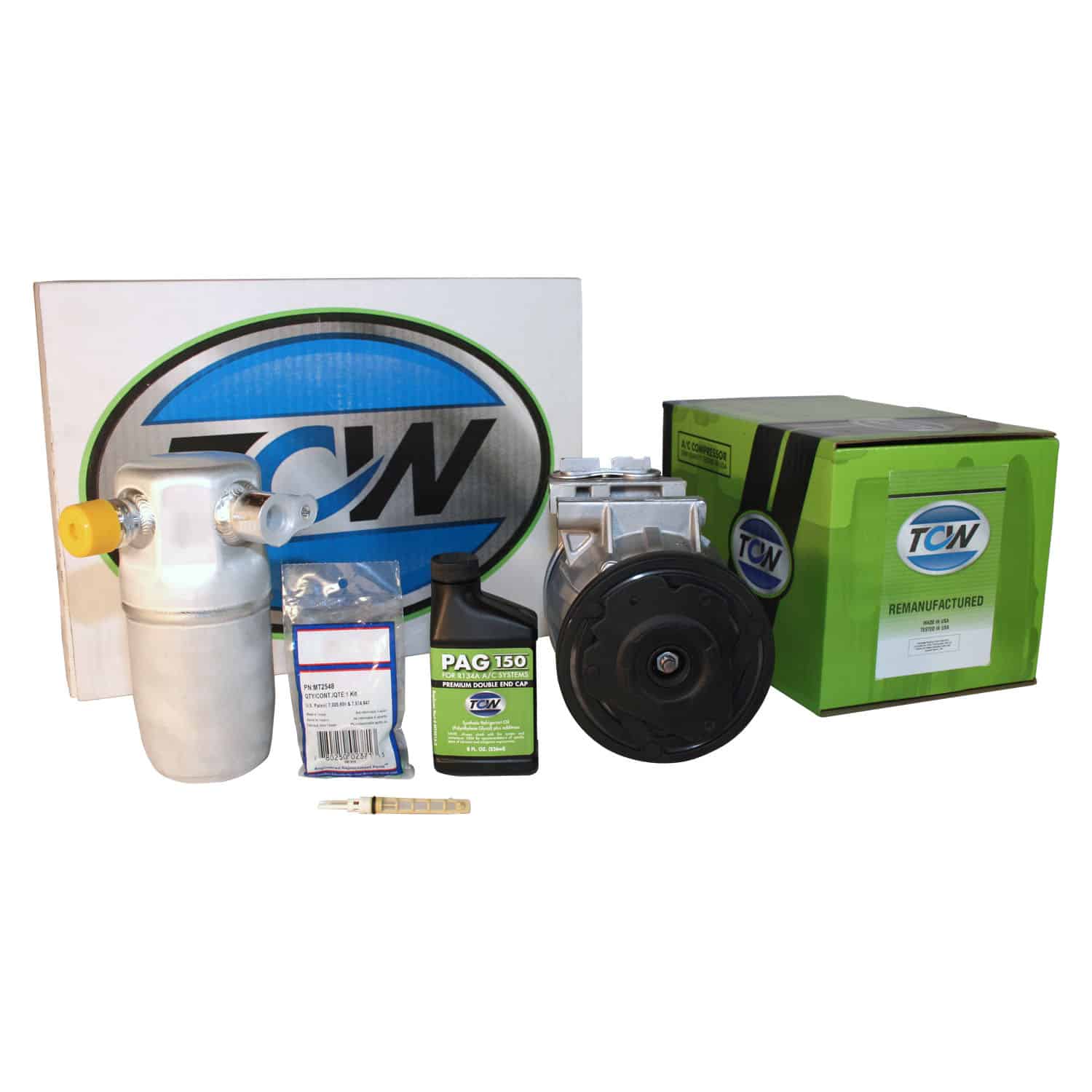 TCW Vehicle A/C Kit K1000359R Remanufactured