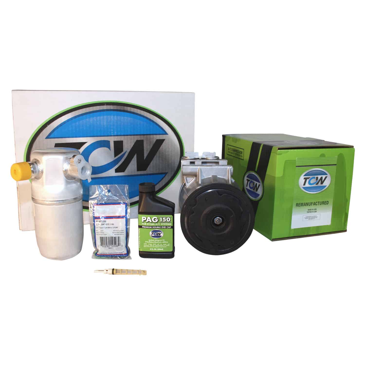 TCW Vehicle A/C Kit K1000361R Remanufactured Product Image field_60b6a13a6e67c