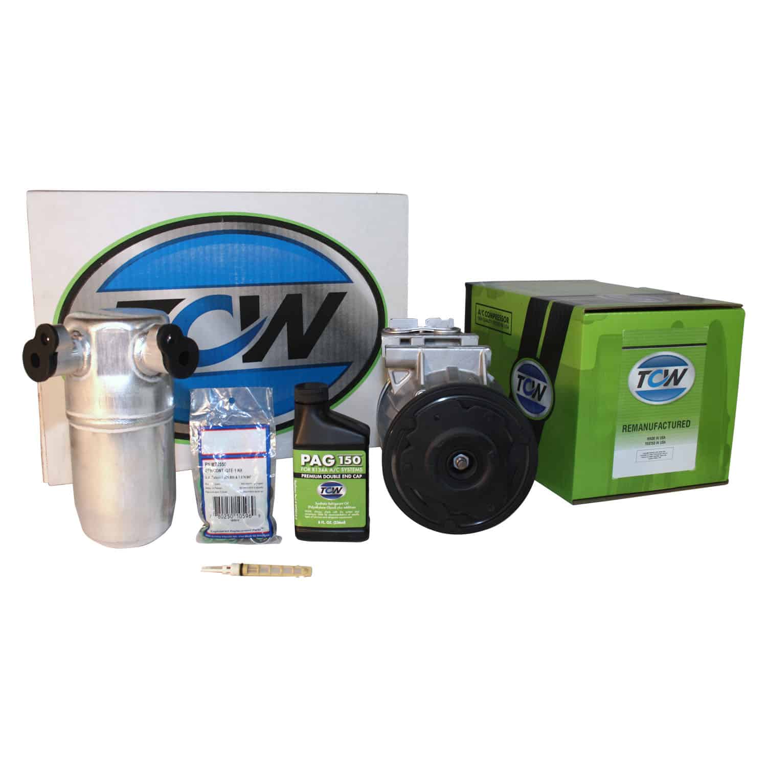 TCW Vehicle A/C Kit K1000363R Remanufactured Product Image field_60b6a13a6e67c