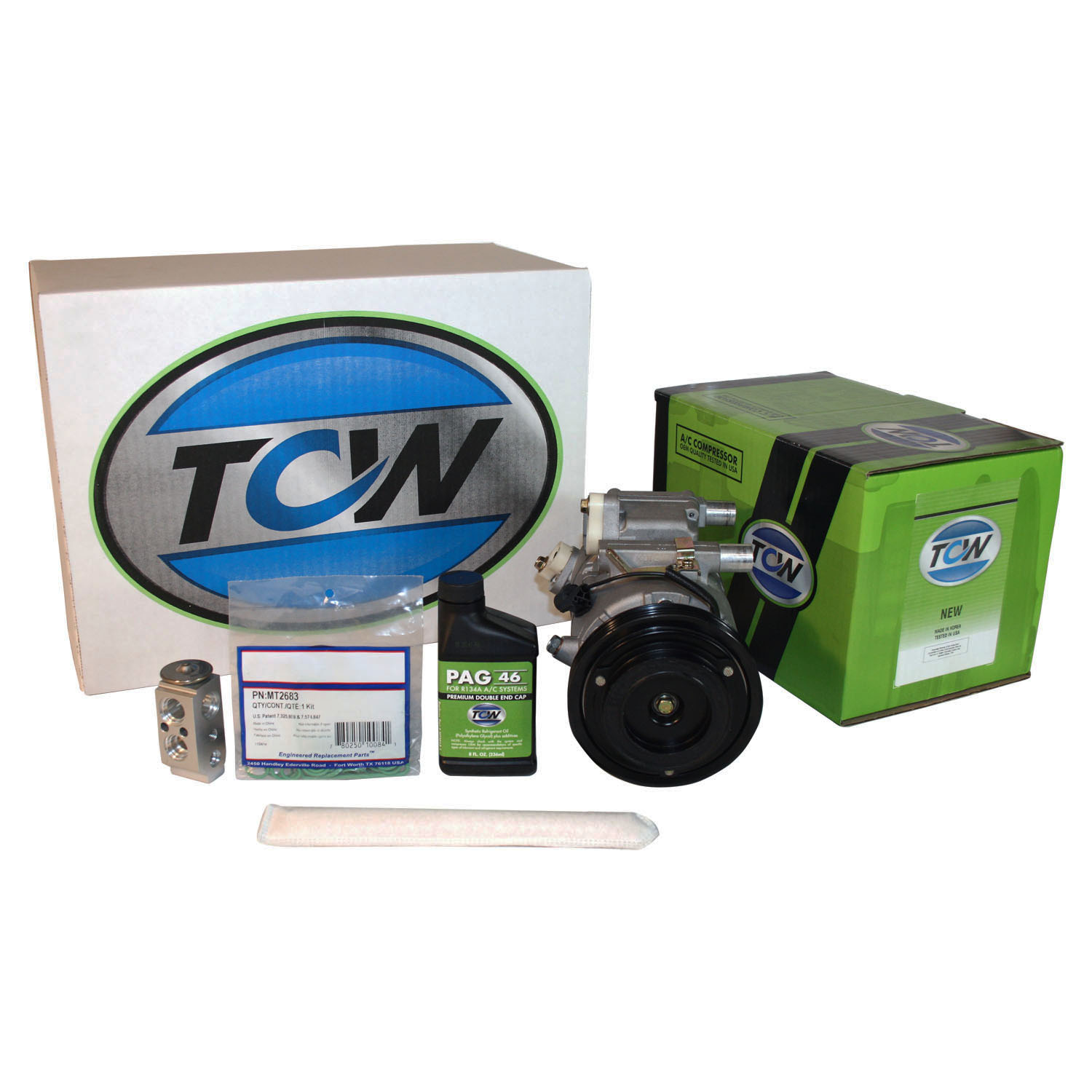 TCW Vehicle A/C Kit K1000372N New Product Image field_60b6a13a6e67c
