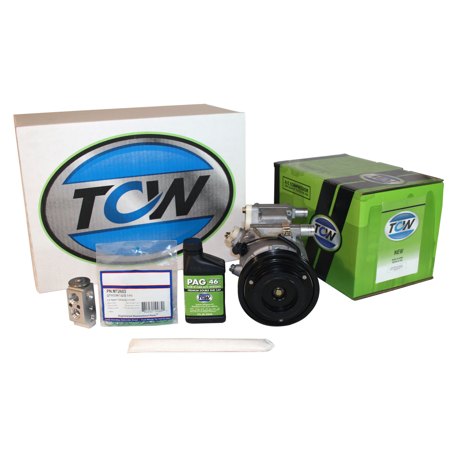 TCW Vehicle A/C Kit K1000373N New Product Image field_60b6a13a6e67c