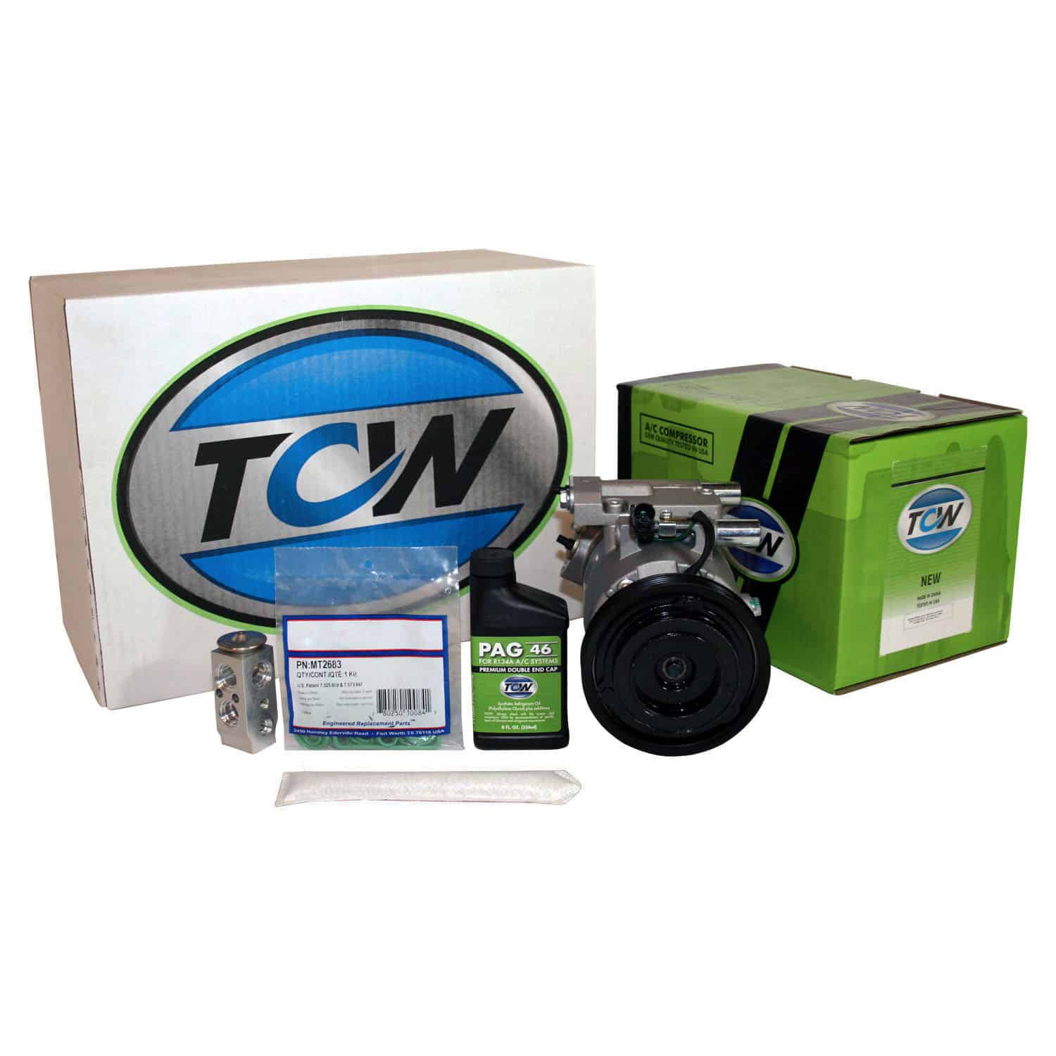 TCW Vehicle A/C Kit K1000412N New Product Image field_60b6a13a6e67c