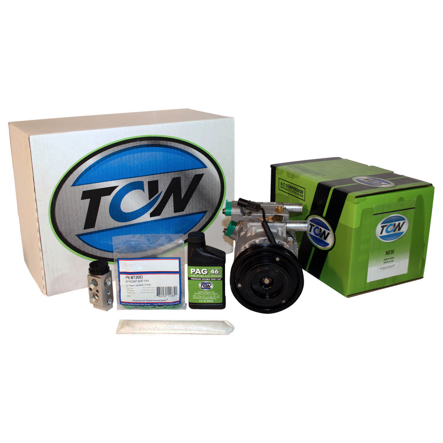 TCW Vehicle A/C Kit K1000414N New Product Image field_60b6a13a6e67c