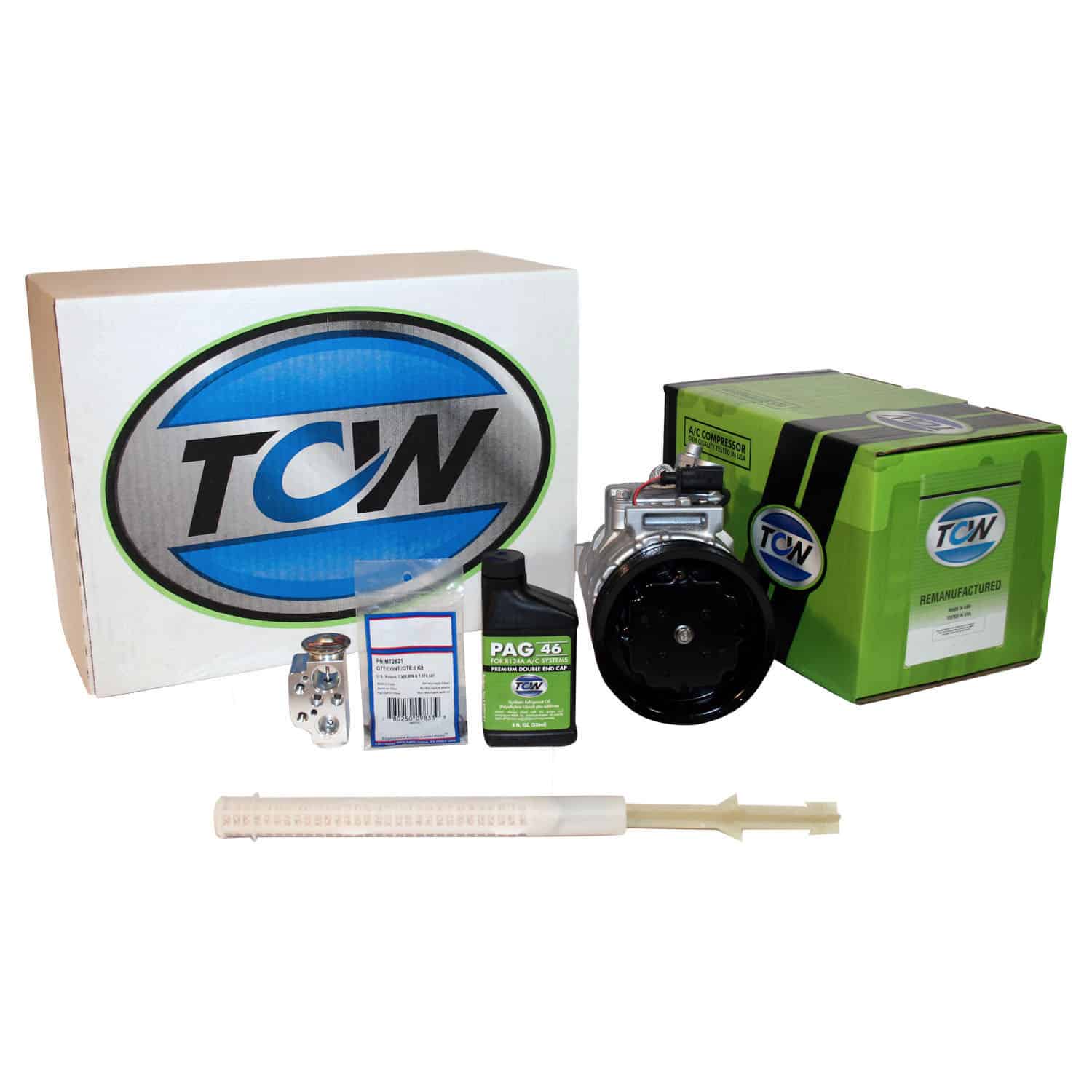 TCW Vehicle A/C Kit K1000421R Remanufactured Product Image field_60b6a13a6e67c