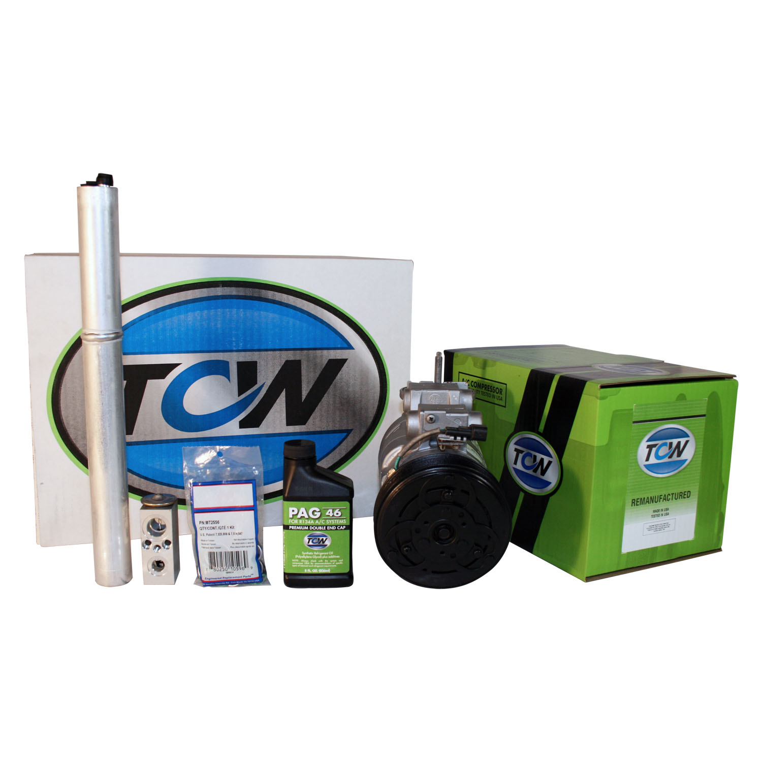TCW Vehicle A/C Kit K1000513R Remanufactured