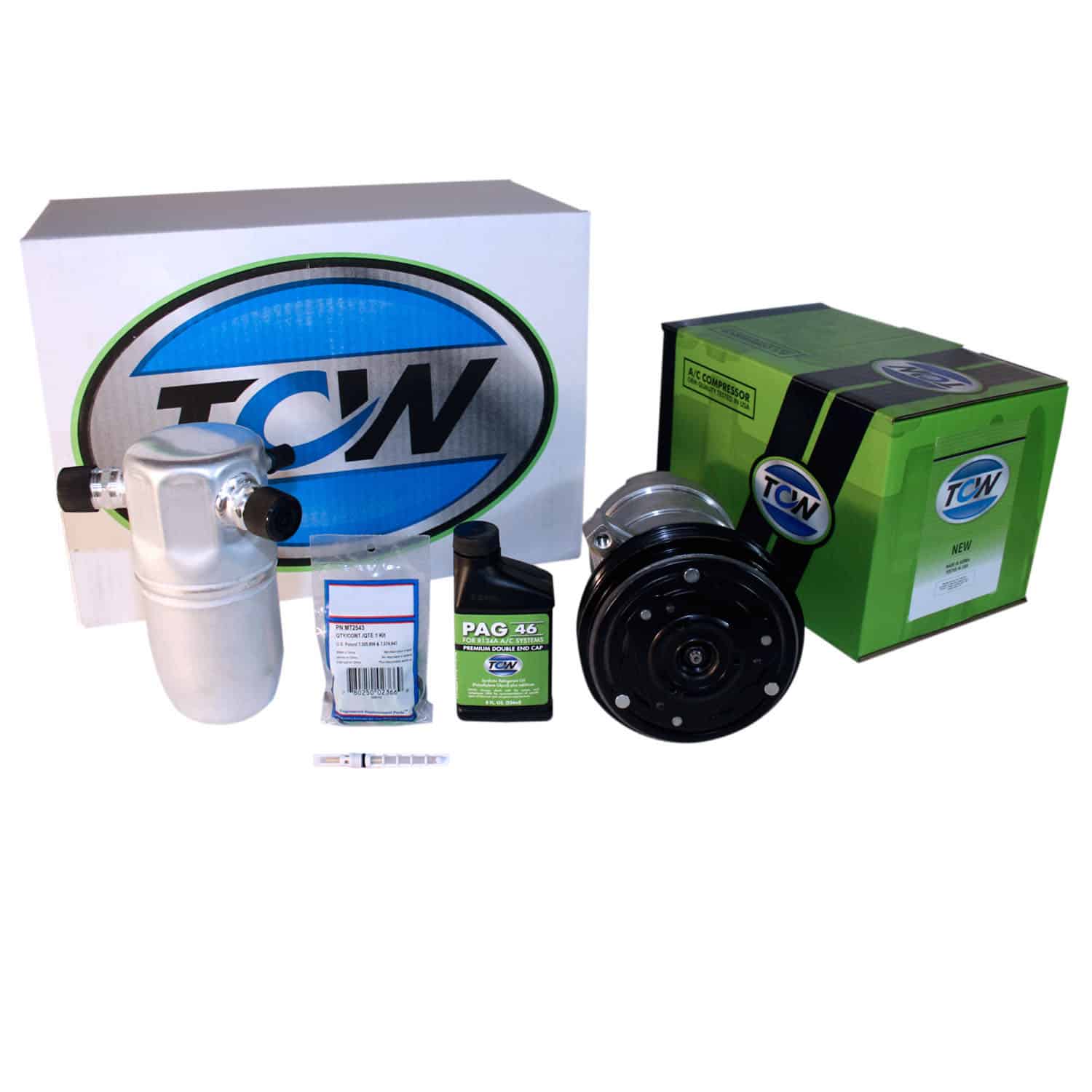 TCW Vehicle A/C Kit K1001283N New Auto Compressor World