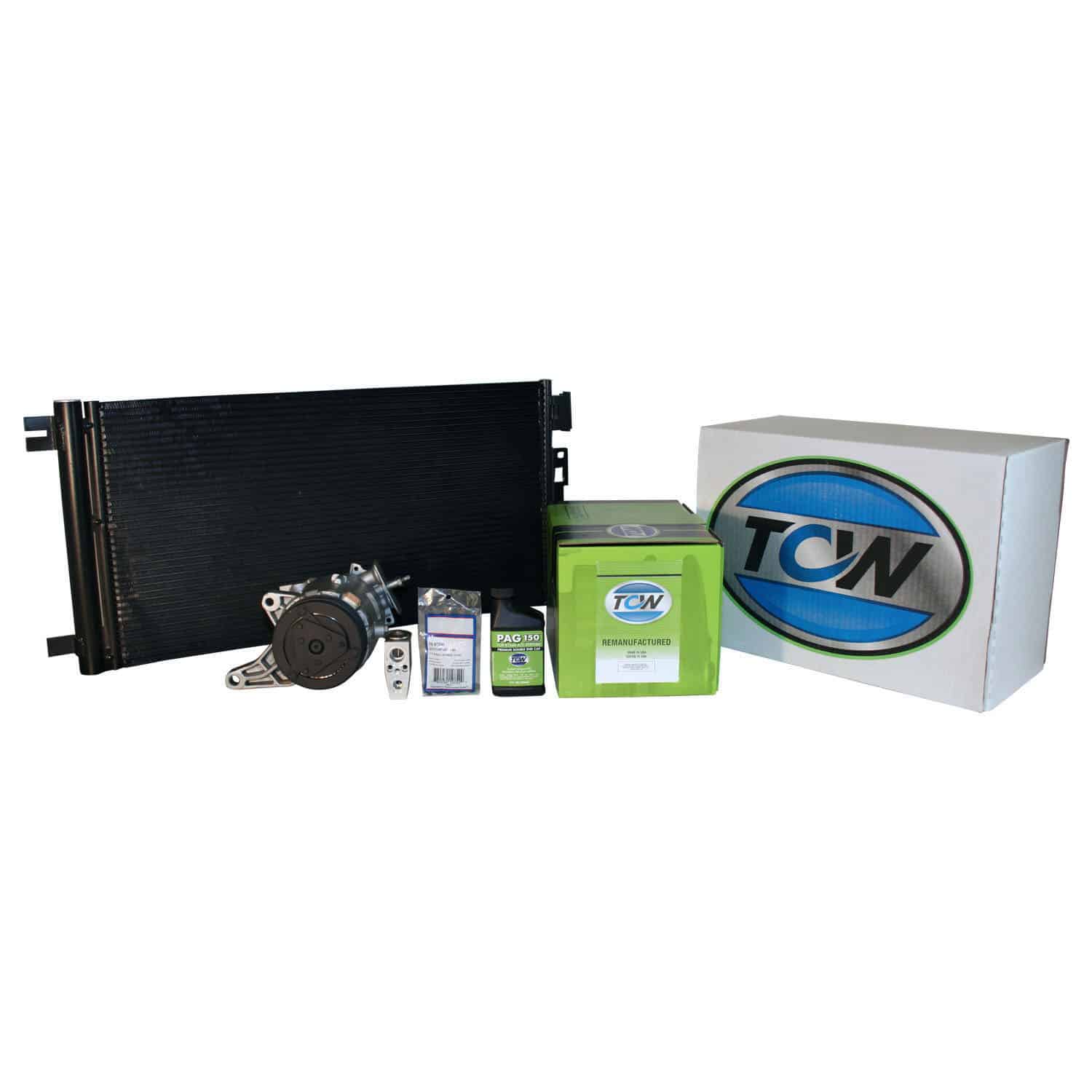TCW Vehicle A/C Kit KC100060R Remanufactured Product Image field_60b6a13a6e67c